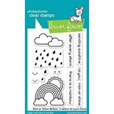 Lawn Fawn Rain or Shine Before 'n Afters Clear Stamps (LF1888)