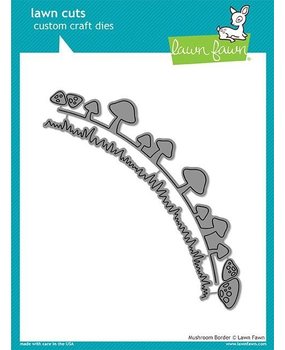 Lawn Fawn Mushroom Border Dies (LF1919)