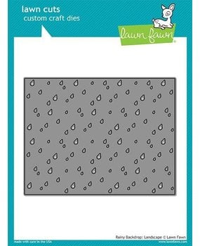 Lawn Fawn Rainy Backdrop Landscape Die (LF1925) Lawn Fawn Rainy Backdrop Landscape Die (LF1925)
