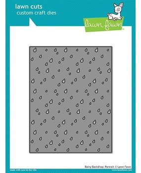 Lawn Fawn Rainy Backdrop Portrait Die (LF1926)