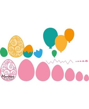 Marianne Design Collectable Easter Eggs (COL1425) Marianne Design Collectable Easter Eggs (COL1425)
