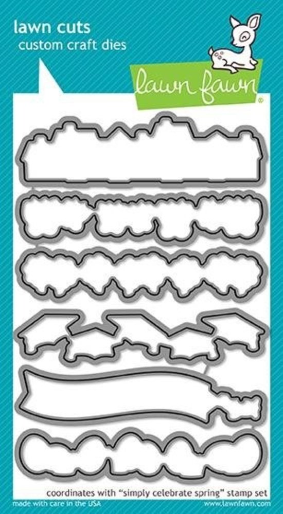 Lawn Fawn Simply Celebrate Spring Dies (LF1897)