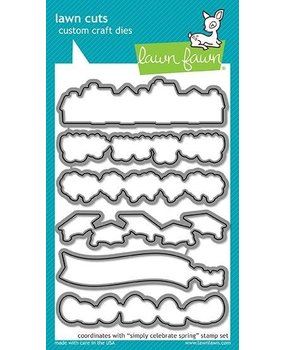 Lawn Fawn Simply Celebrate Spring Dies (LF1897)