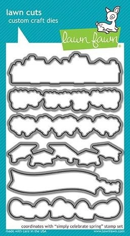 Lawn Fawn Simply Celebrate Spring Dies (LF1897)