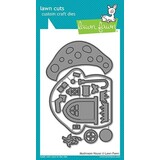 Lawn Fawn Mushroom House Dies (LF1920)