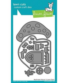 Lawn Fawn Mushroom House Dies (LF1920)