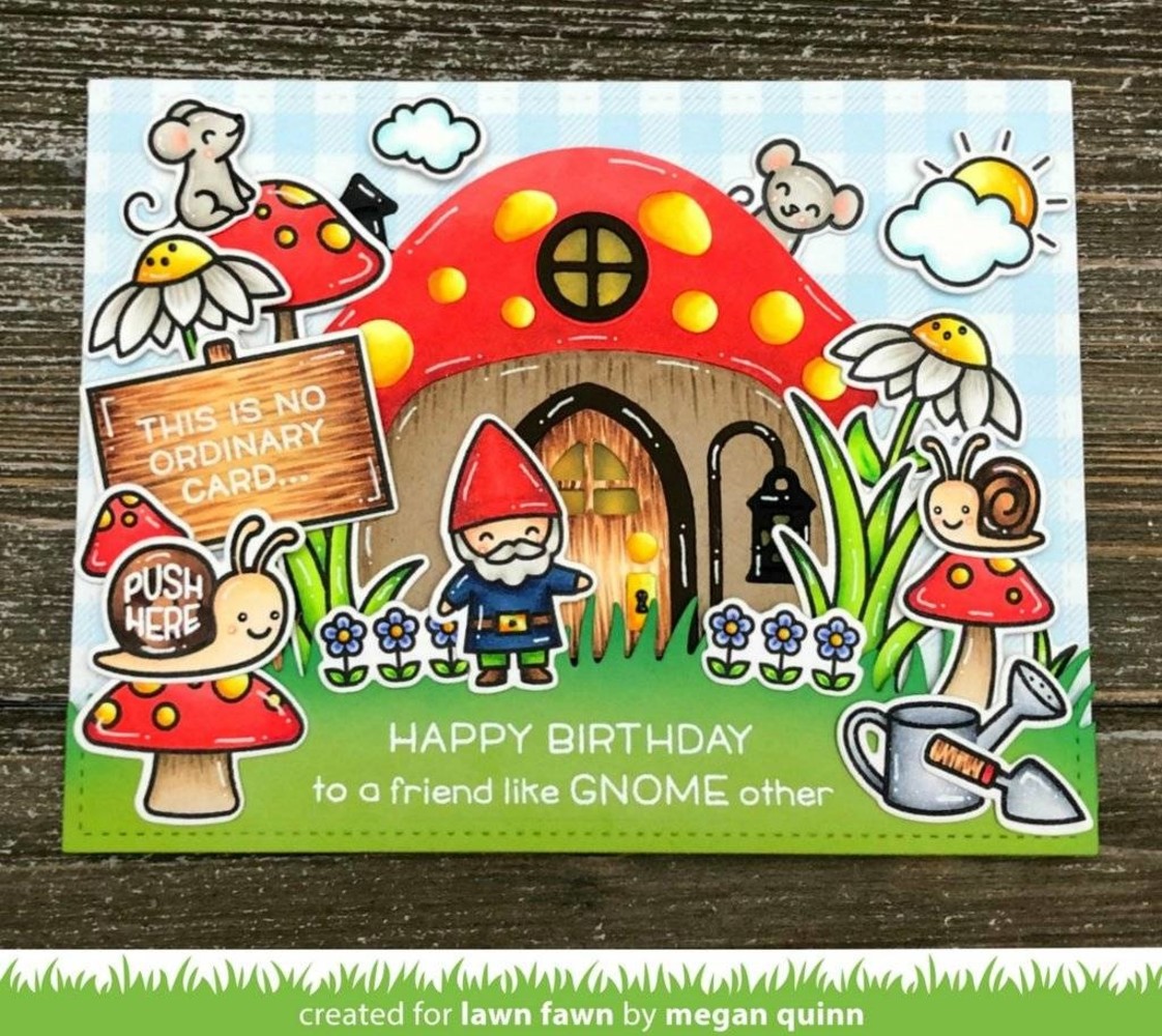 Lawn Fawn Mushroom House Dies (LF1920)