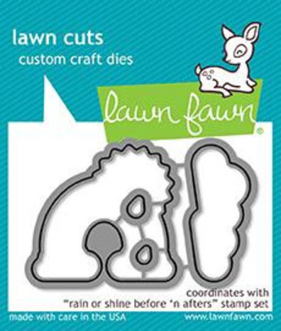 Lawn Fawn Rain or Shine Before 'n Afters Dies (LF1889)