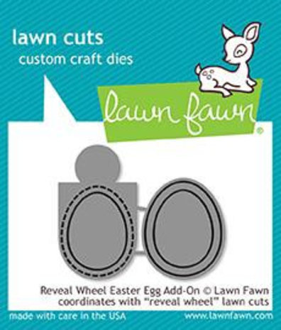 Lawn Fawn Reveal Wheel Easter Egg Add-on Dies (LF1911) Lawn Fawn Reveal Wheel Easter Egg Add-on Dies (LF1911)