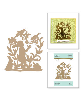 Spellbinders Babys Garden Hot Foil Plate (GLP-107) Spellbinders Babys Garden Hot Foil Plate (GLP-107)