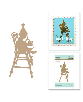 Spellbinders Babys Birthday Hot Foil Plate (GLP-108) Spellbinders Babys Birthday Hot Foil Plate (GLP-108)