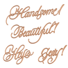 Spellbinders Hey Beautiful! Hot Foil Plate (GLP-109) Spellbinders Hey Beautiful! Hot Foil Plate (GLP-109)