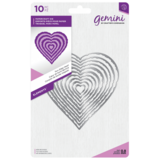Gemini Torn Edge Heart Papercraft Die (GEM-MD-ELE-TEHE)