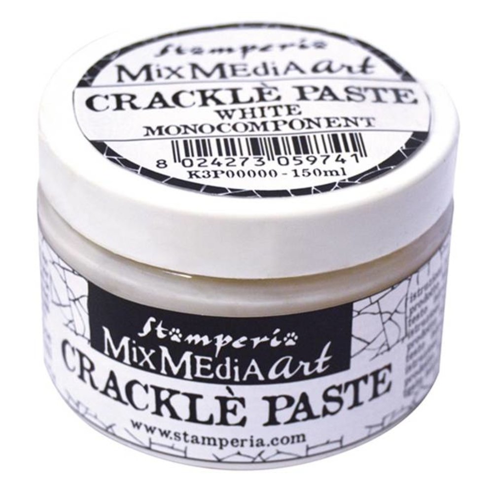 Stamperia Crackle Paste 150ml White (K3P37) Stamperia Crackle Paste 150ml White (K3P37)