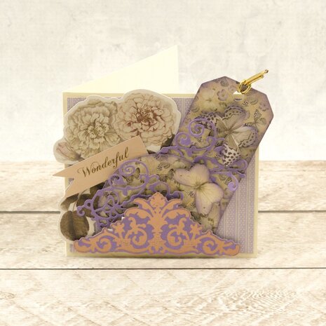 Couture Creations Butterfly Garden Floral Lampost Cut, Foil & Emboss Die (CO726570) Couture Creations Butterfly Garden Floral Lampost Cut, Foil & Emboss Die (CO726570)