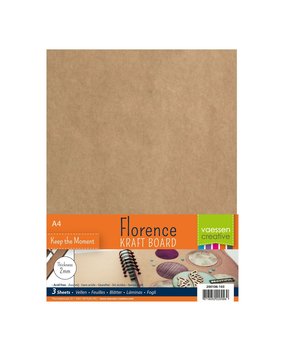 Vaessen Creative Kraft Board A4 2 mm Dik (200106-103) Vaessen Creative Kraft Board A4 2 mm Dik (200106-103)