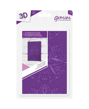 Gemini Ornate Flourish Embossing Folder (GEM-EFA6-3D-OF) Gemini Ornate Flourish Embossing Folder (GEM-EFA6-3D-OF)