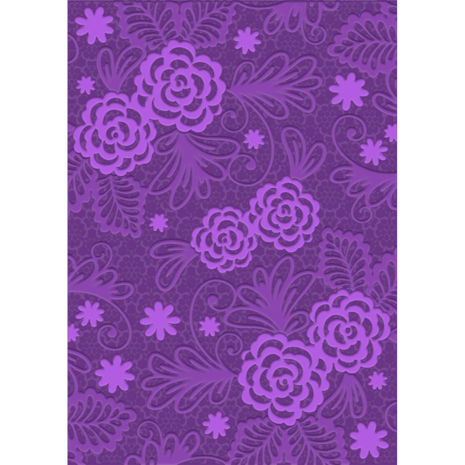 Gemini Blossoming Lace Embossing Folder (GEM-EFA6-3D-BL)