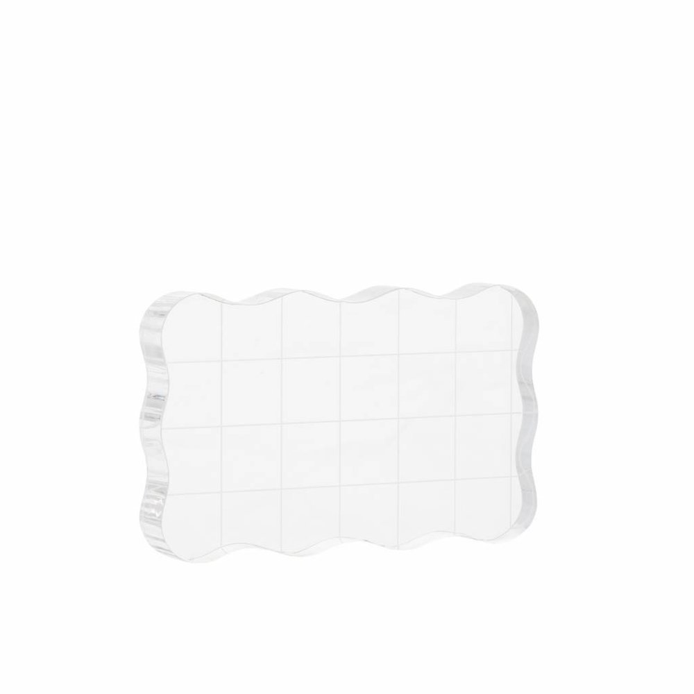 Paperpads.nl SELECT Acryl Stempel Blok Met Raster 8x5 cm Paperpads.nl SELECT Acryl Stempel Blok Met Raster 8x5 cm