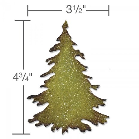 Sizzix Bigz Die Alterations Evergreen (660985) Sizzix Bigz Die Alterations Evergreen (660985)