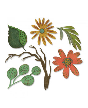 Sizzix Thinlits Alterations Funky Floral Large (664158)