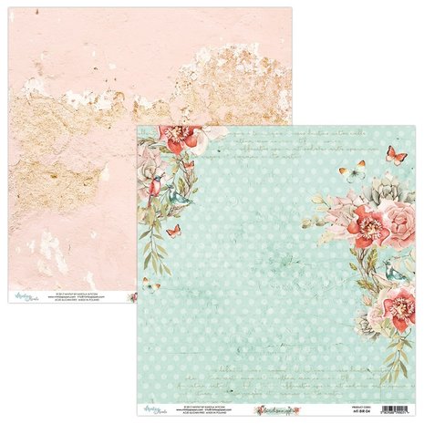 Mintay Bird Song 12x12 Inch Scrapbooking Paper Set (MT-BIR-07) Mintay Bird Song 12x12 Inch Scrapbooking Paper Set (MT-BIR-07)