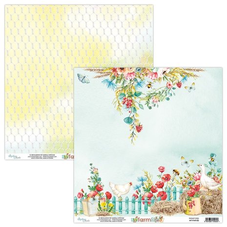 Mintay Farmlife 12x12 Inch Scrapbooking Paper Set (MT-FAR-07) Mintay Farmlife 12x12 Inch Scrapbooking Paper Set (MT-FAR-07)