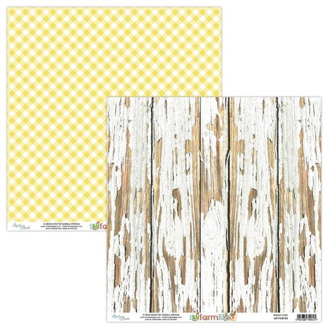 Mintay Farmlife 12x12 Inch Scrapbooking Paper Set (MT-FAR-07) Mintay Farmlife 12x12 Inch Scrapbooking Paper Set (MT-FAR-07)