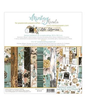 Mintay Life Stories 12x12 Inch Scrapbooking Paper Set (MT-LIF-07) Mintay Life Stories 12x12 Inch Scrapbooking Paper Set (MT-LIF-07)