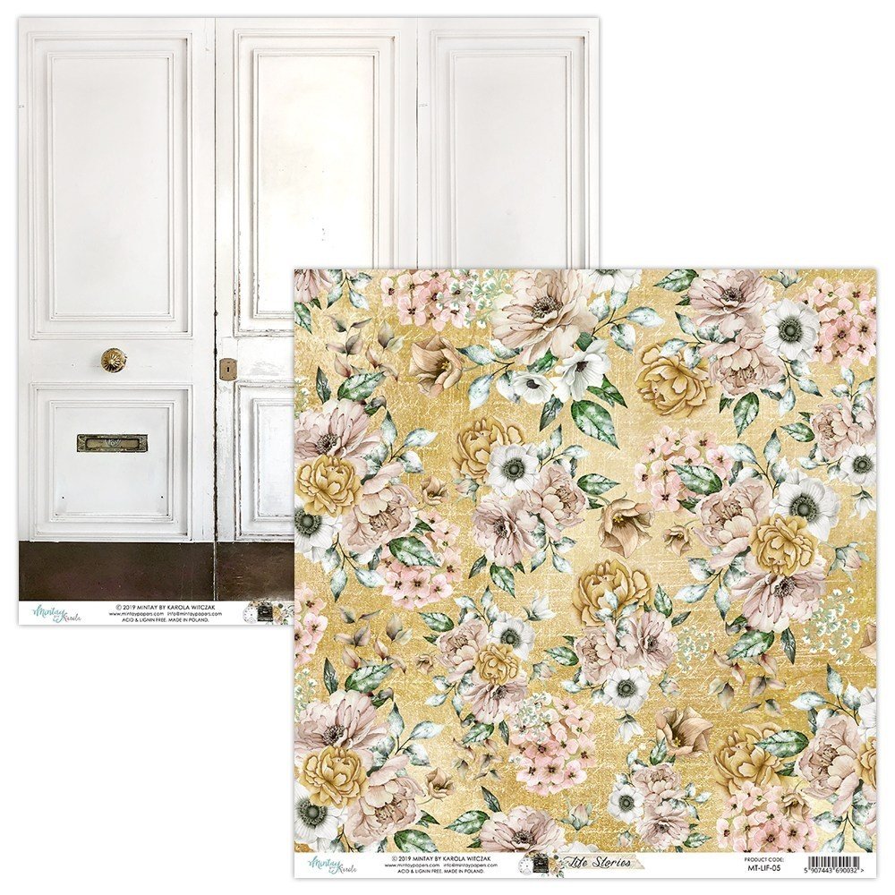 Mintay Life Stories 12x12 Inch Scrapbooking Paper Set (MT-LIF-07) Mintay Life Stories 12x12 Inch Scrapbooking Paper Set (MT-LIF-07)