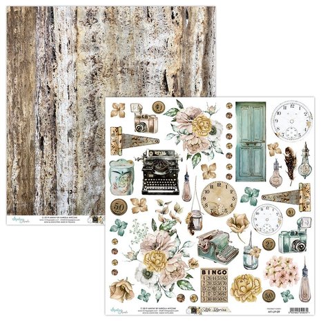 Mintay Life Stories 12x12 Inch Scrapbooking Paper Set (MT-LIF-07) Mintay Life Stories 12x12 Inch Scrapbooking Paper Set (MT-LIF-07)