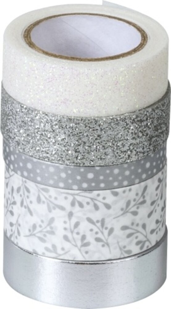 Heyda Deco Tape Mix Silver (203584520) Heyda Deco Tape Mix Silver (203584520)