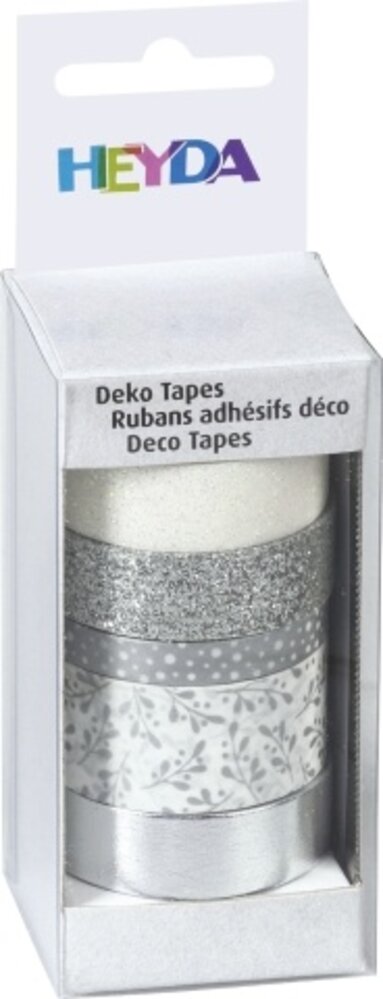 Heyda Deco Tape Mix Silver (203584520) Heyda Deco Tape Mix Silver (203584520)
