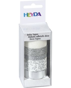 Heyda Deco Tape Mix Silver (203584520) Heyda Deco Tape Mix Silver (203584520)
