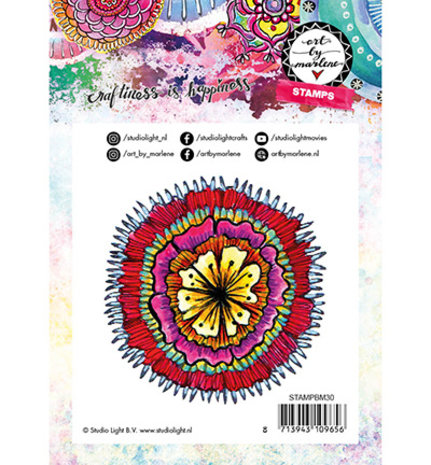 Studio Light Floral Escape Art By Marlene Cling Stamp (STAMPBM30) Studio Light Floral Escape Art By Marlene Cling Stamp (STAMPBM30)