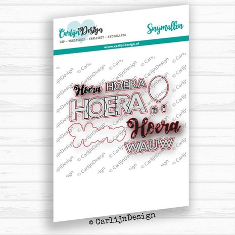 Carlijn Design Snijmal Hoera (CDSN-0002) Carlijn Design Snijmal Hoera (CDSN-0002)