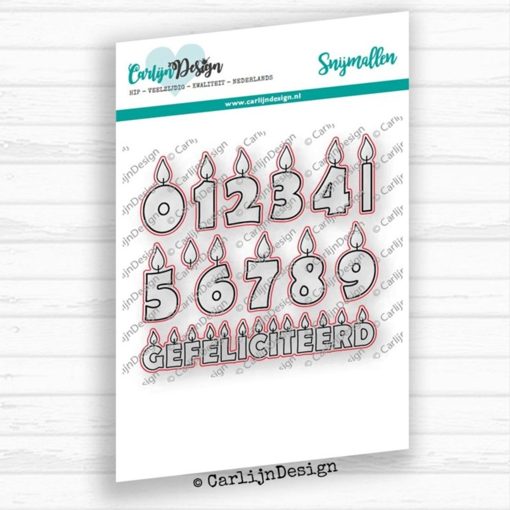 Carlijn Design Snijmal Kaarsjes Uitblazen (CDSN-0004) Carlijn Design Snijmal Kaarsjes Uitblazen (CDSN-0004)