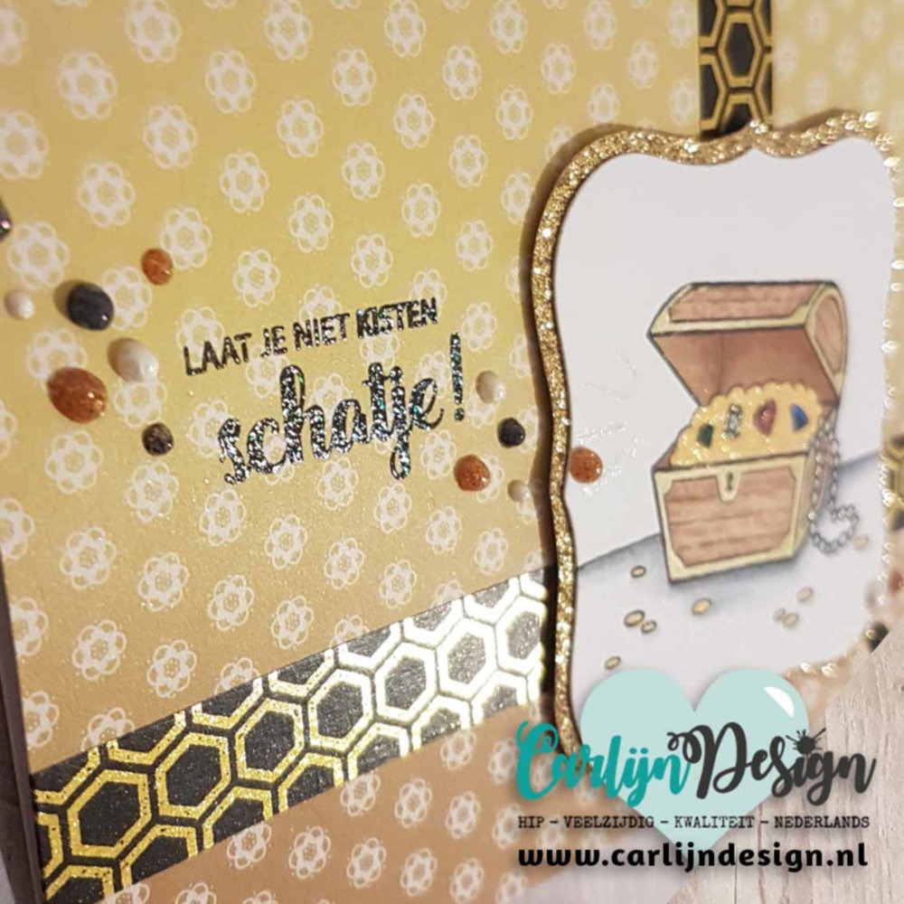 Carlijn Design Clear Stamps Bedankt Schat (CDST0003) Carlijn Design Clear Stamps Bedankt Schat (CDST0003)