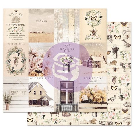 Prima Marketing Inc Spring Farmhouse A4 Inch Paper Pad (994884) Prima Marketing Inc Spring Farmhouse A4 Inch Paper Pad (994884)