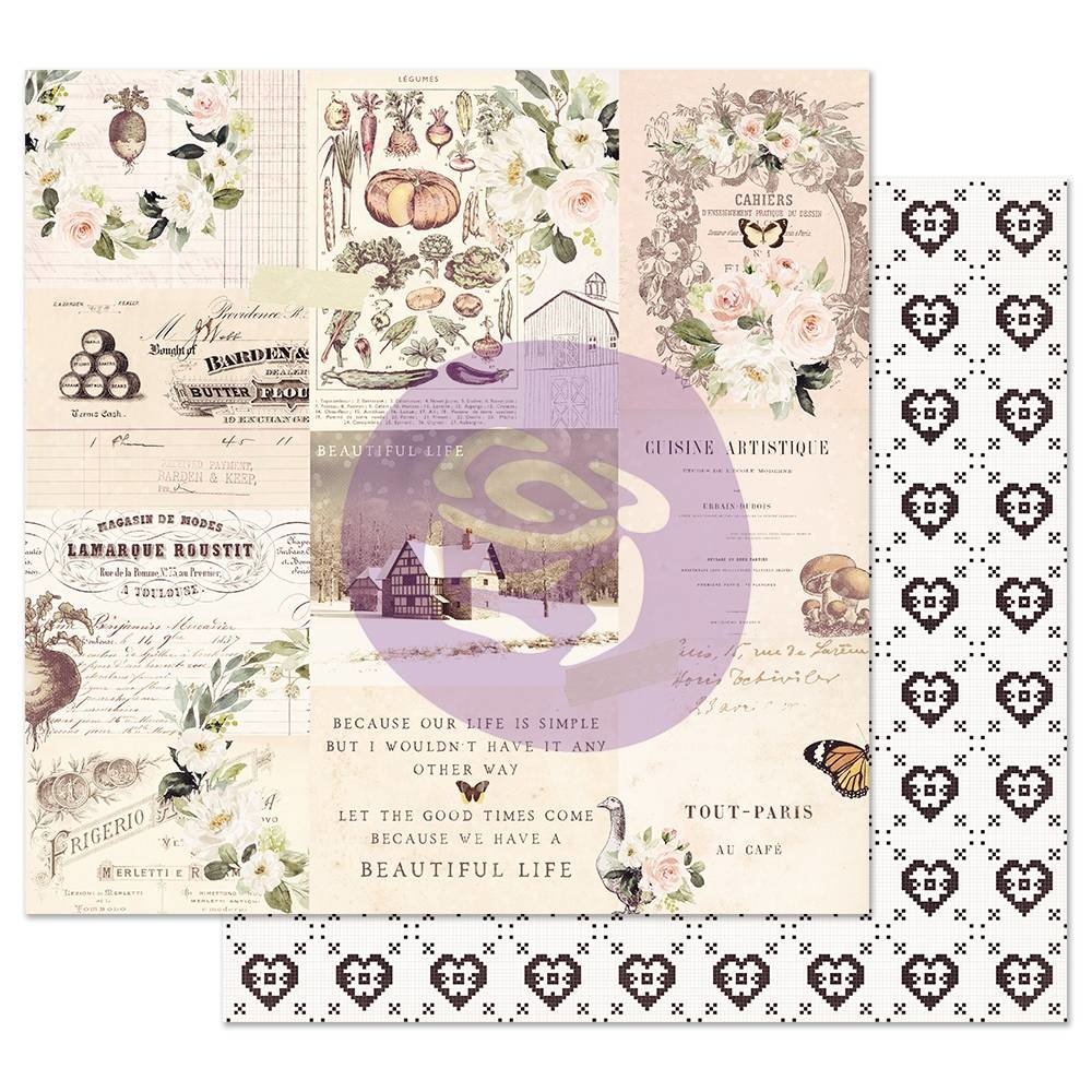 Prima Marketing Inc Spring Farmhouse 6x6 Inch Paper Pad (994877) Prima Marketing Inc Spring Farmhouse 6x6 Inch Paper Pad (994877)