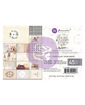 Prima Marketing Inc Spring Farmhouse 4x6 Inch Journaling Cards (994907) Prima Marketing Inc Spring Farmhouse 4x6 Inch Journaling Cards (994907)