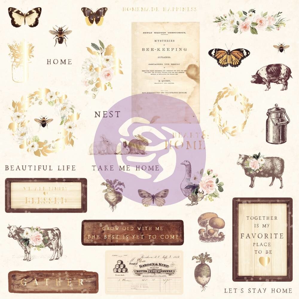 Prima Marketing Inc Spring Farmhouse Ephemera 1 (994938) Prima Marketing Inc Spring Farmhouse Ephemera 1 (994938)