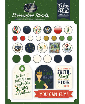 Echo Park Lost in Neverland Decorative Brads (LIN179020) Echo Park Lost in Neverland Decorative Brads (LIN179020)