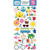 Echo Park I Love Summer 6x13 Inch Chipboard Accents (SU178021)