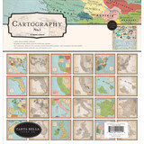 Carta Bella Cartography No.1 12x12 Inch Collection Kit (CBCA97016)