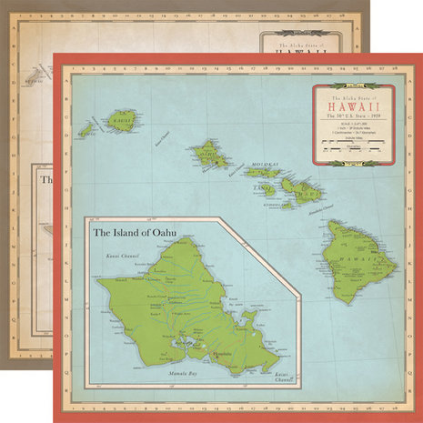 Carta Bella Cartography No.1 12x12 Inch Collection Kit (CBCA97016)