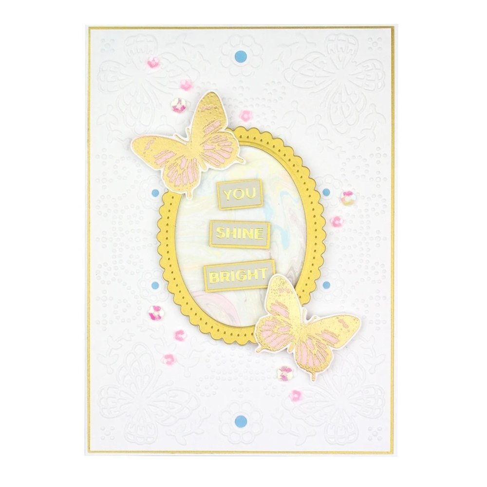 Spellbinders Flora & Fauna Cut & Embossing Folder (CEF-014) Spellbinders Flora & Fauna Cut & Embossing Folder (CEF-014)