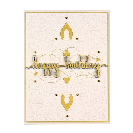 Spellbinders Moroccan View Cut & Embossing Folder (CEF-016) Spellbinders Moroccan View Cut & Embossing Folder (CEF-016)