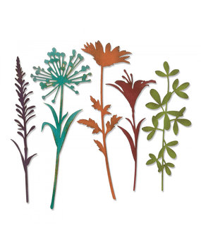 Sizzix Thinlits Alterations Wildflower Stems #2 (664164) Sizzix Thinlits Alterations Wildflower Stems #2 (664164)
