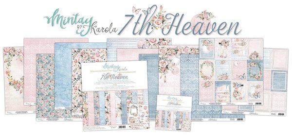 Mintay 7th Heaven 6x6 Inch Scrapbooking Paper Pad (MT-7TH-08) Mintay 7th Heaven 6x6 Inch Scrapbooking Paper Pad (MT-7TH-08)